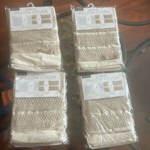 4 pack of decorative pillows covers